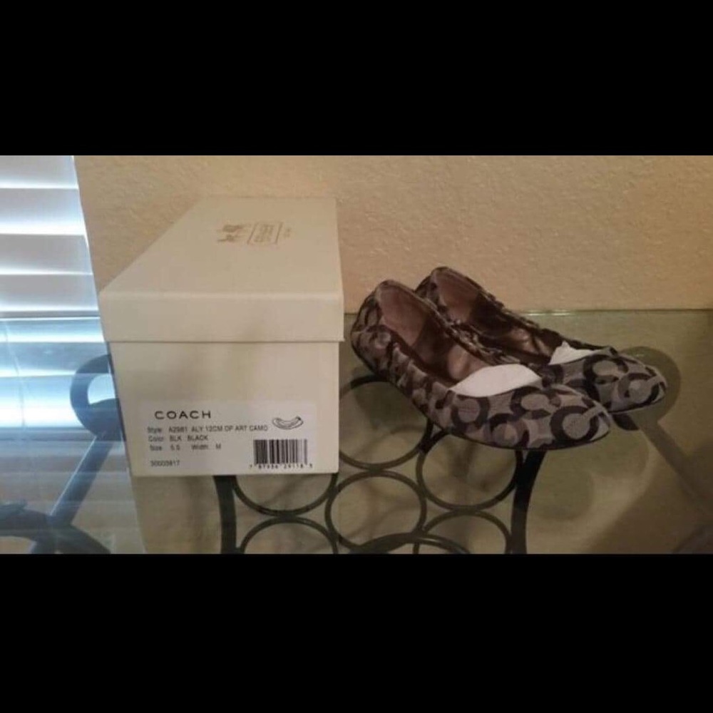 Super Cute Coach Flats